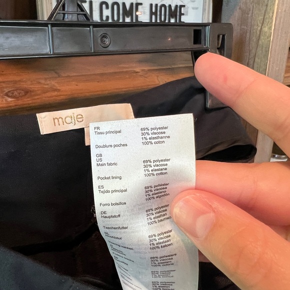 Maje women’s Pakir balloon trouser pants size 38 EU (2 US) - Picture 11 of 16